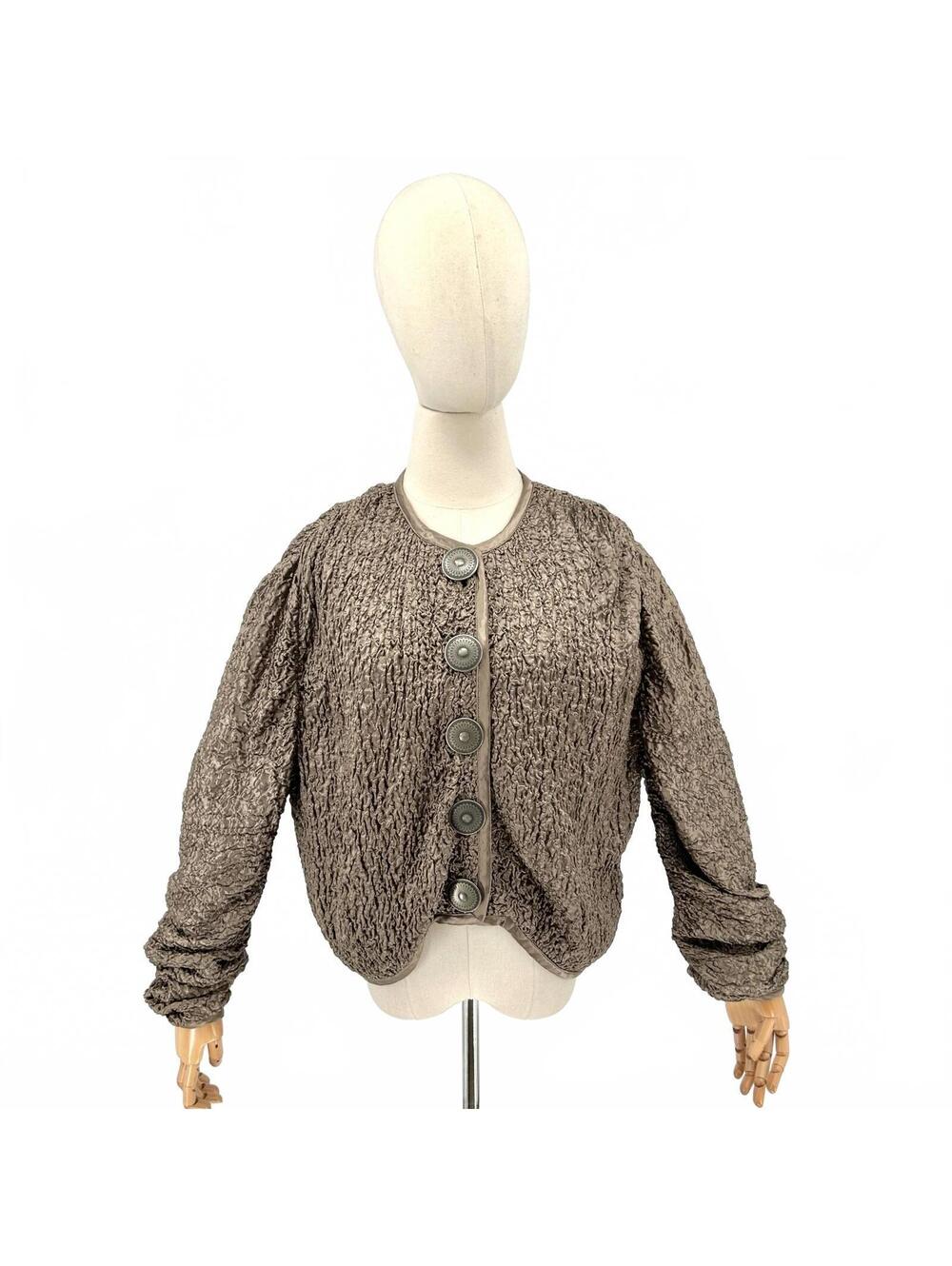 Vintage 90s Double D Ranchwear Smocked Concho Button Jacket